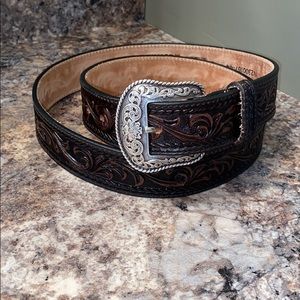 Nocona Leather Belt